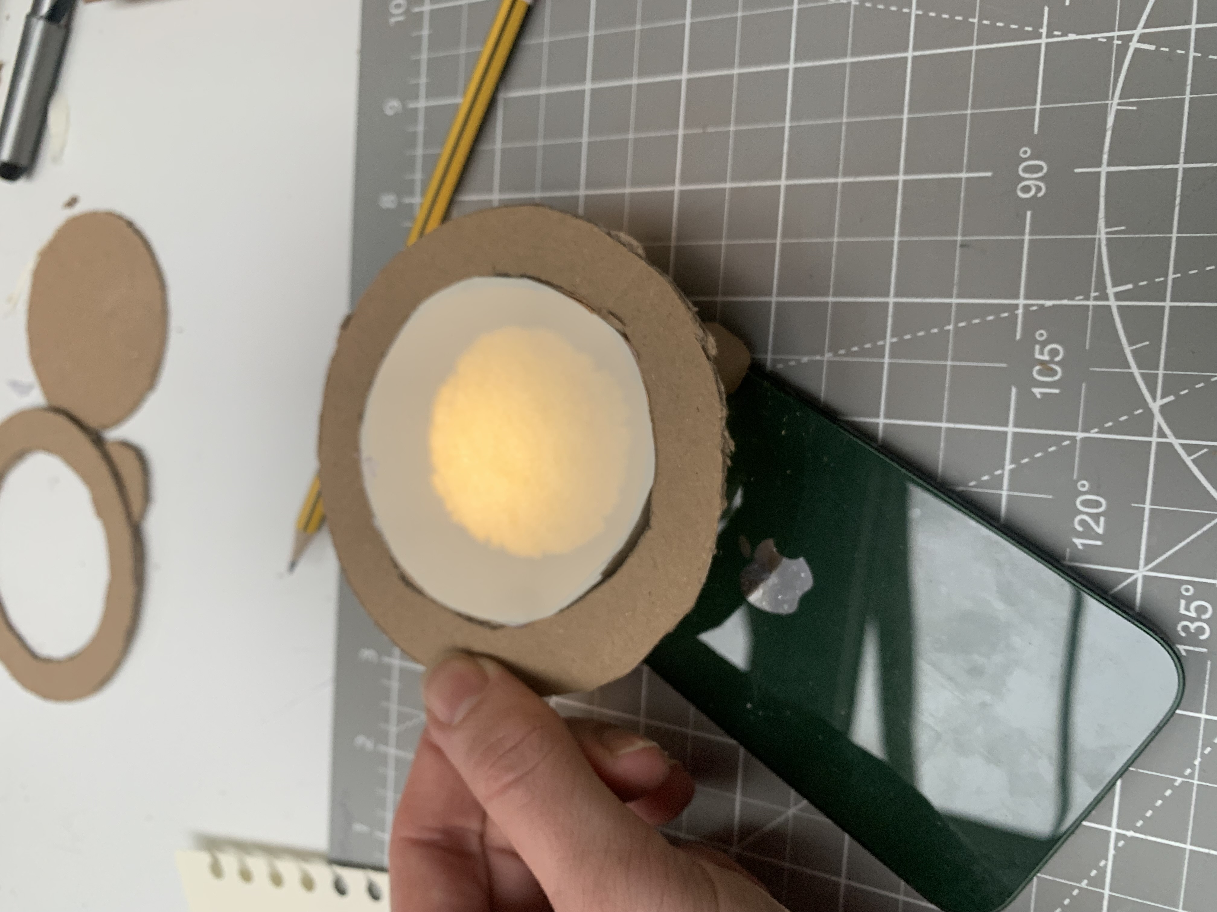 Initial Cardboard Models